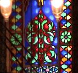 Blue Mosque stained glass windows