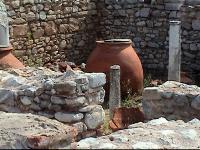 Building for storing large bottles of wine