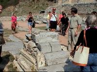 Bema used by Paul in the Jewish temple at Veria