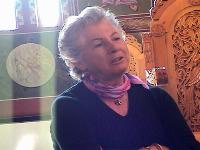 Father Eleutherios and Aleca translating