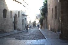 Rhodes Street of the Knights