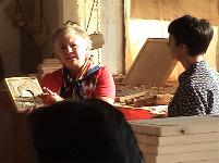 Aleca starting class on the making of Icons