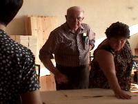 Sanding of the cloth