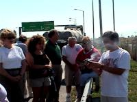 Robert Frazier lighting incense in view of Mt Olympus