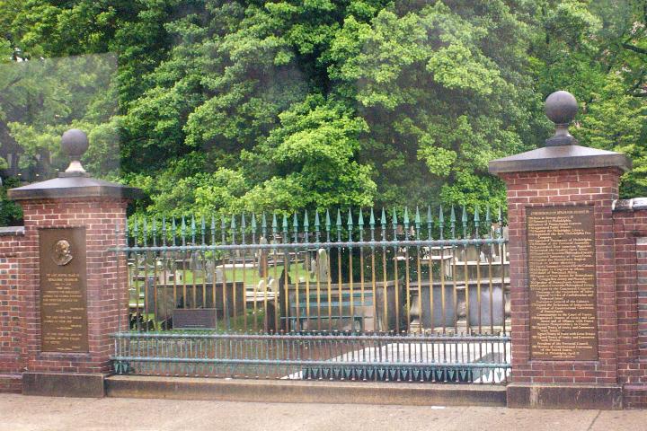 Ben Franklin's burial spot